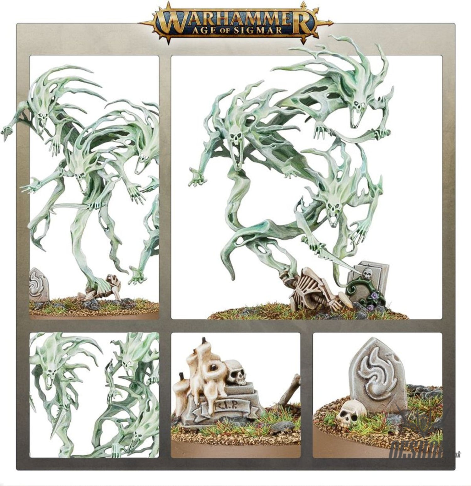 Warhammer Age Of Sigmar Nighthaunt: Spirit Hosts 93-08 Tabletop Wargame