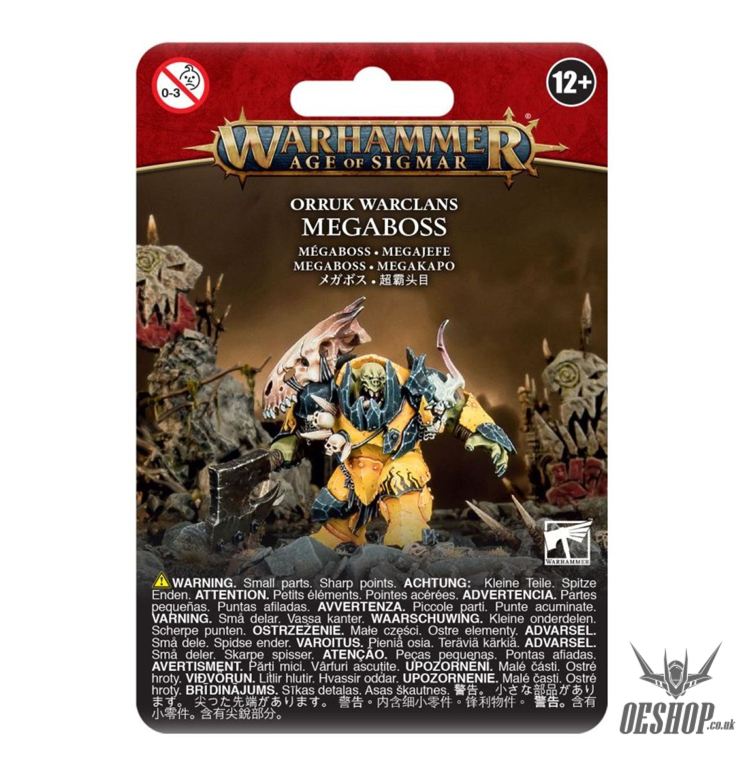 Warhammer Age Of Sigmar Orruk Warclans: Megaboss 89-26 Tabletop Wargame