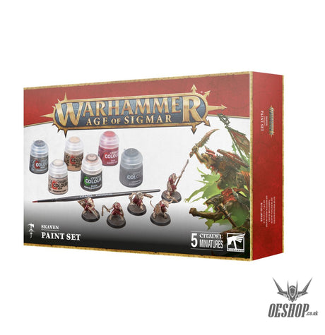 Warhammer Age of Sigmar Paint Set: Skaven 60-09 Painting Consumables