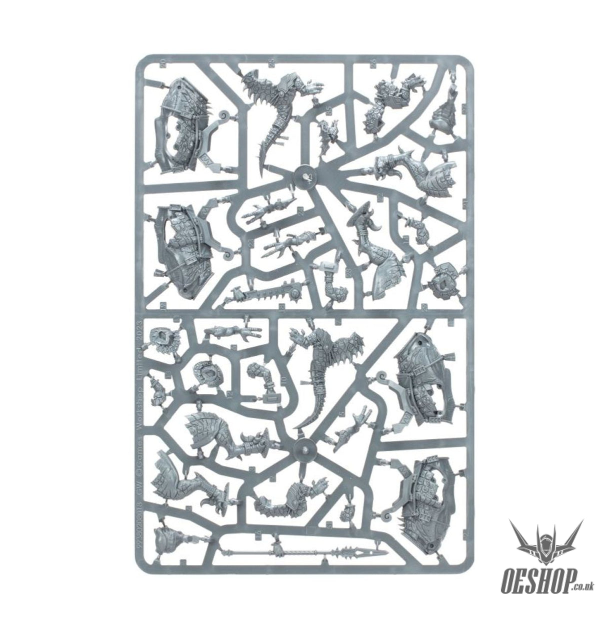 Warhammer Age Of Sigmar Seraphon: Aggradon Lancers 88-18 Tabletop Wargame