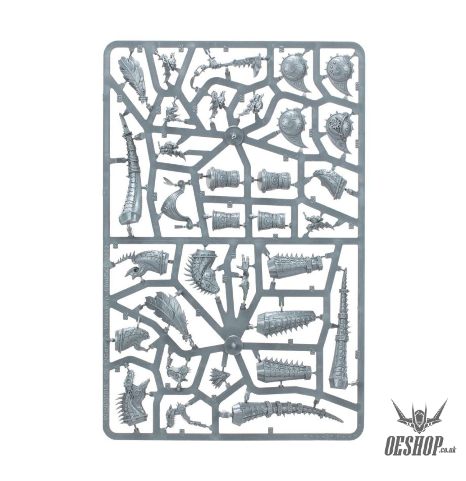 Warhammer Age Of Sigmar Seraphon: Aggradon Lancers 88-18 Tabletop Wargame