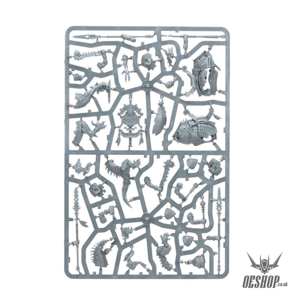 Warhammer Age Of Sigmar Seraphon: Aggradon Lancers 88-18 Tabletop Wargame