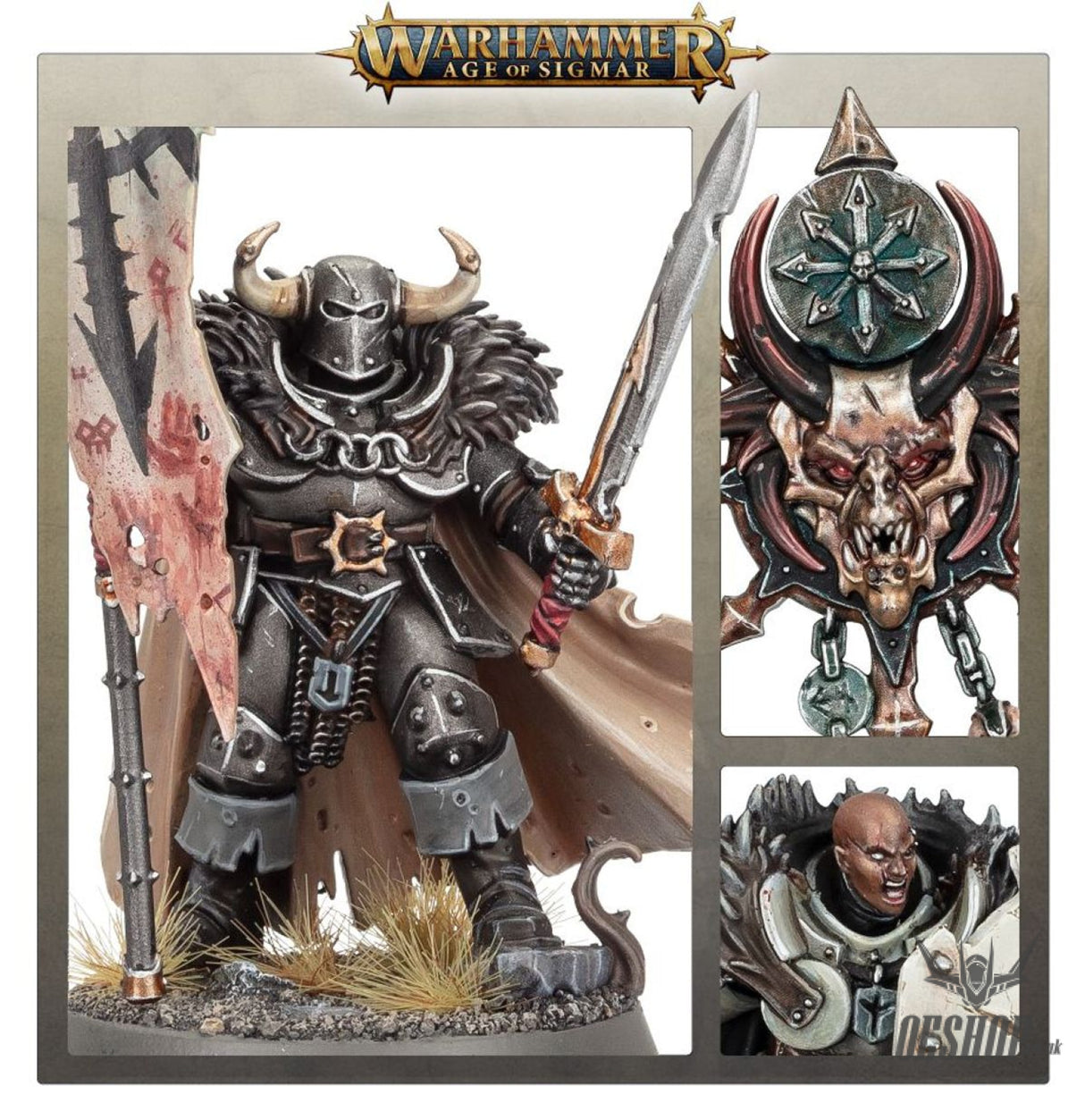 Warhammer Age Of Sigmar Slaves to Darkness: Chaos Warriors 83-06 Tabletop Wargame