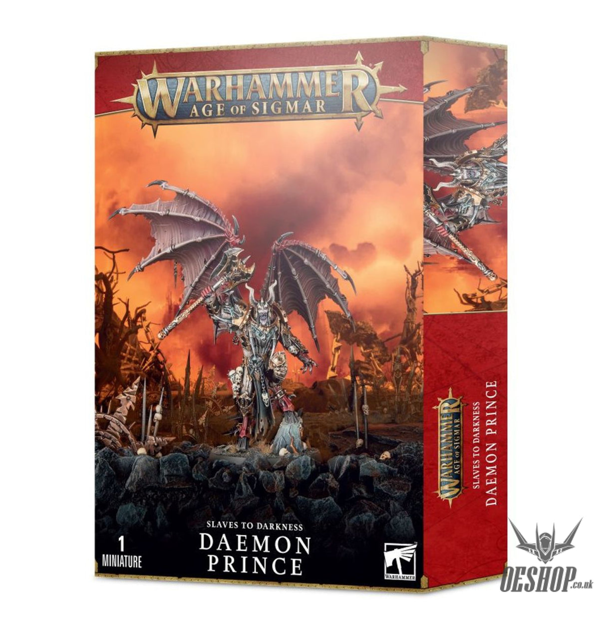 Warhammer Age Of Sigmar Slaves to Darkness: Daemon Prince 83-64 Tabletop Wargame