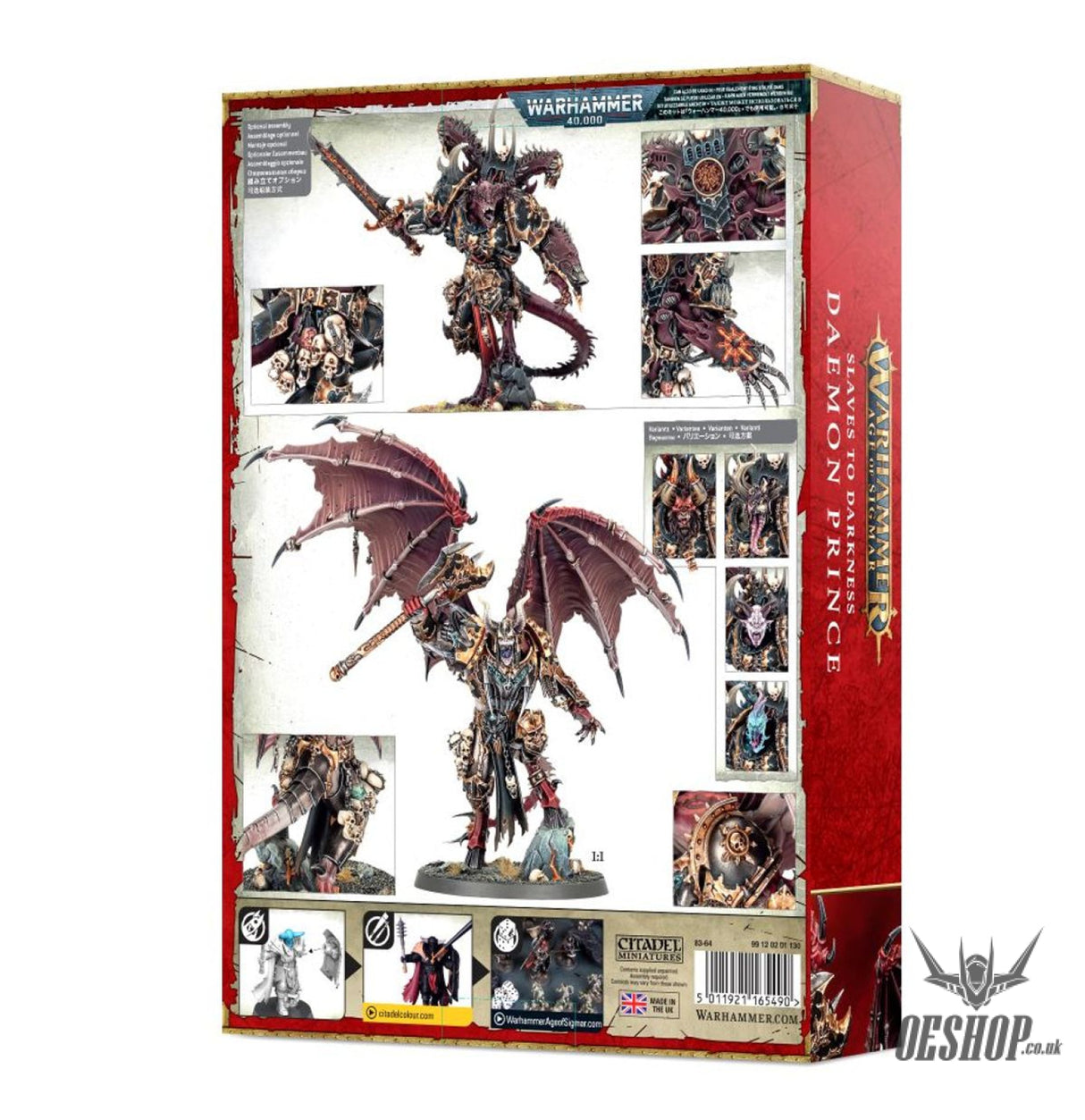 Warhammer Age Of Sigmar Slaves to Darkness: Daemon Prince 83-64 Tabletop Wargame