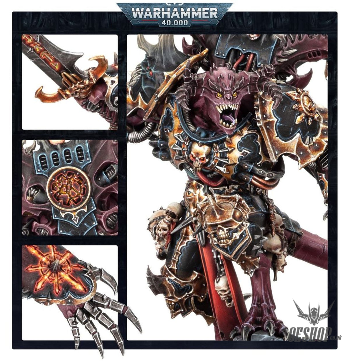 Warhammer Age Of Sigmar Slaves to Darkness: Daemon Prince 83-64 Tabletop Wargame