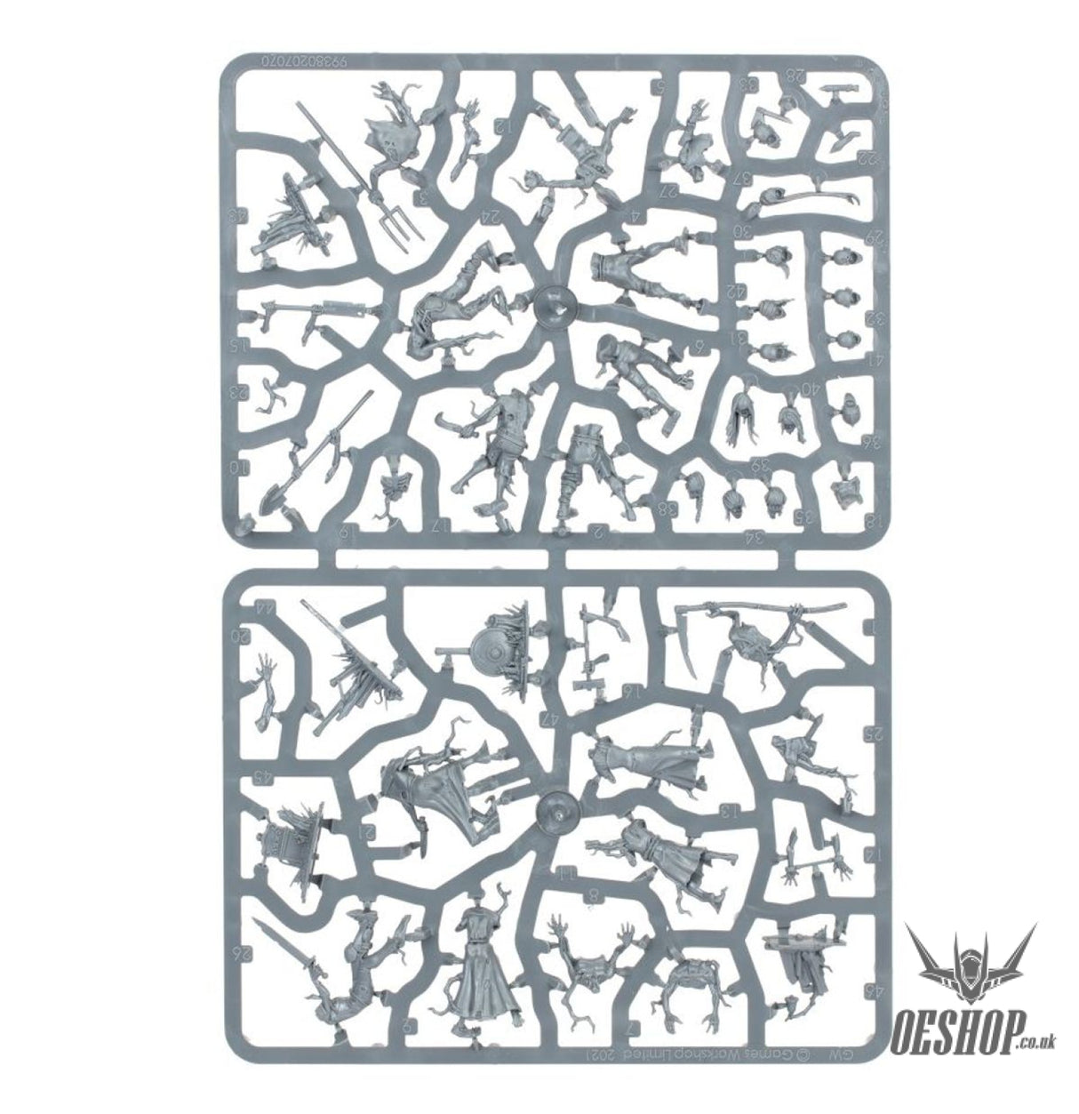 Warhammer Age Of Sigmar Soulblight Gravelords: Deadwalker Zombies 91-07 Tabletop Wargame