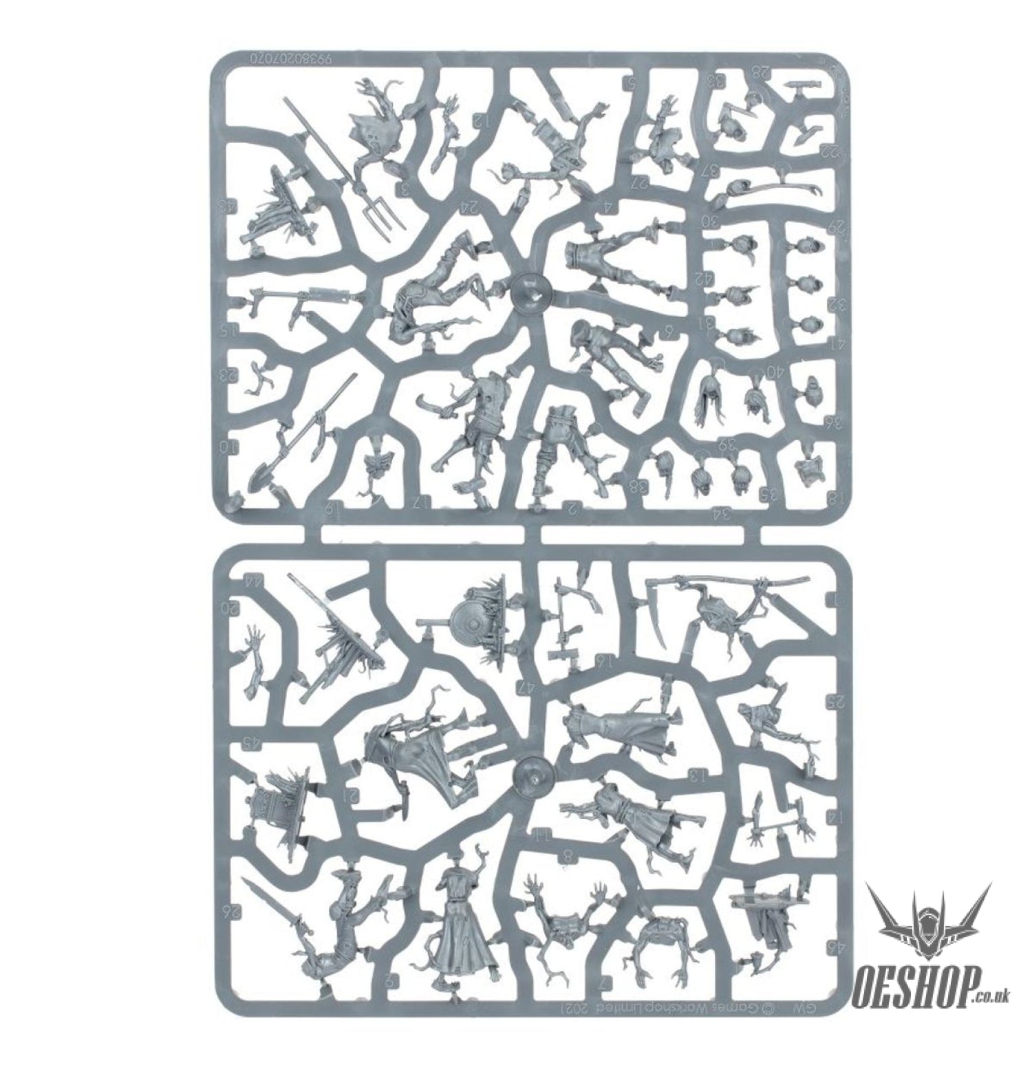 Warhammer Age Of Sigmar Soulblight Gravelords: Deadwalker Zombies 91-07 Tabletop Wargame