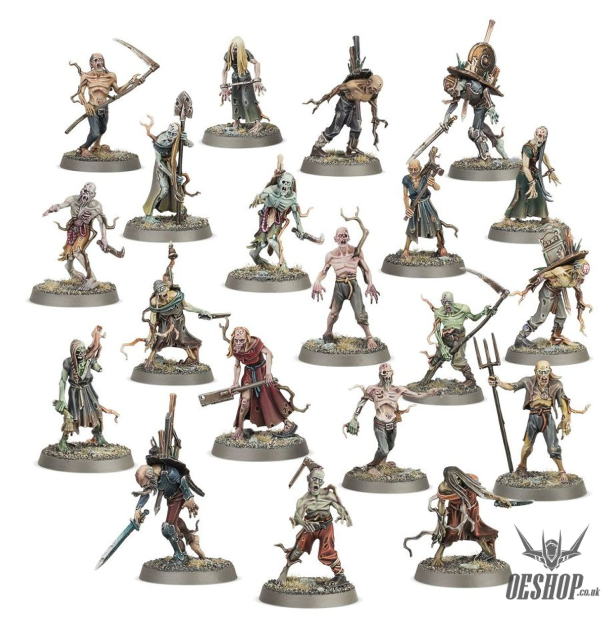 Warhammer Age Of Sigmar Soulblight Gravelords: Deadwalker Zombies 91-07 Tabletop Wargame
