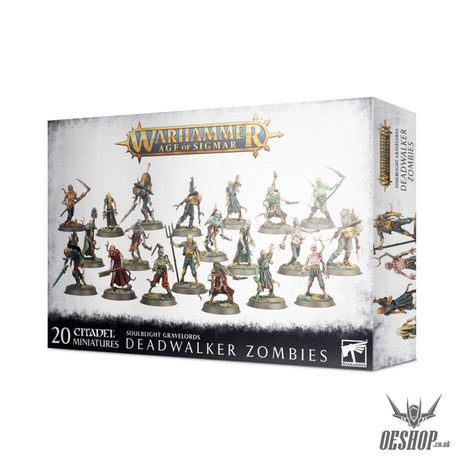 Warhammer Age Of Sigmar Soulblight Gravelords: Deadwalker Zombies 91-07 Tabletop Wargame