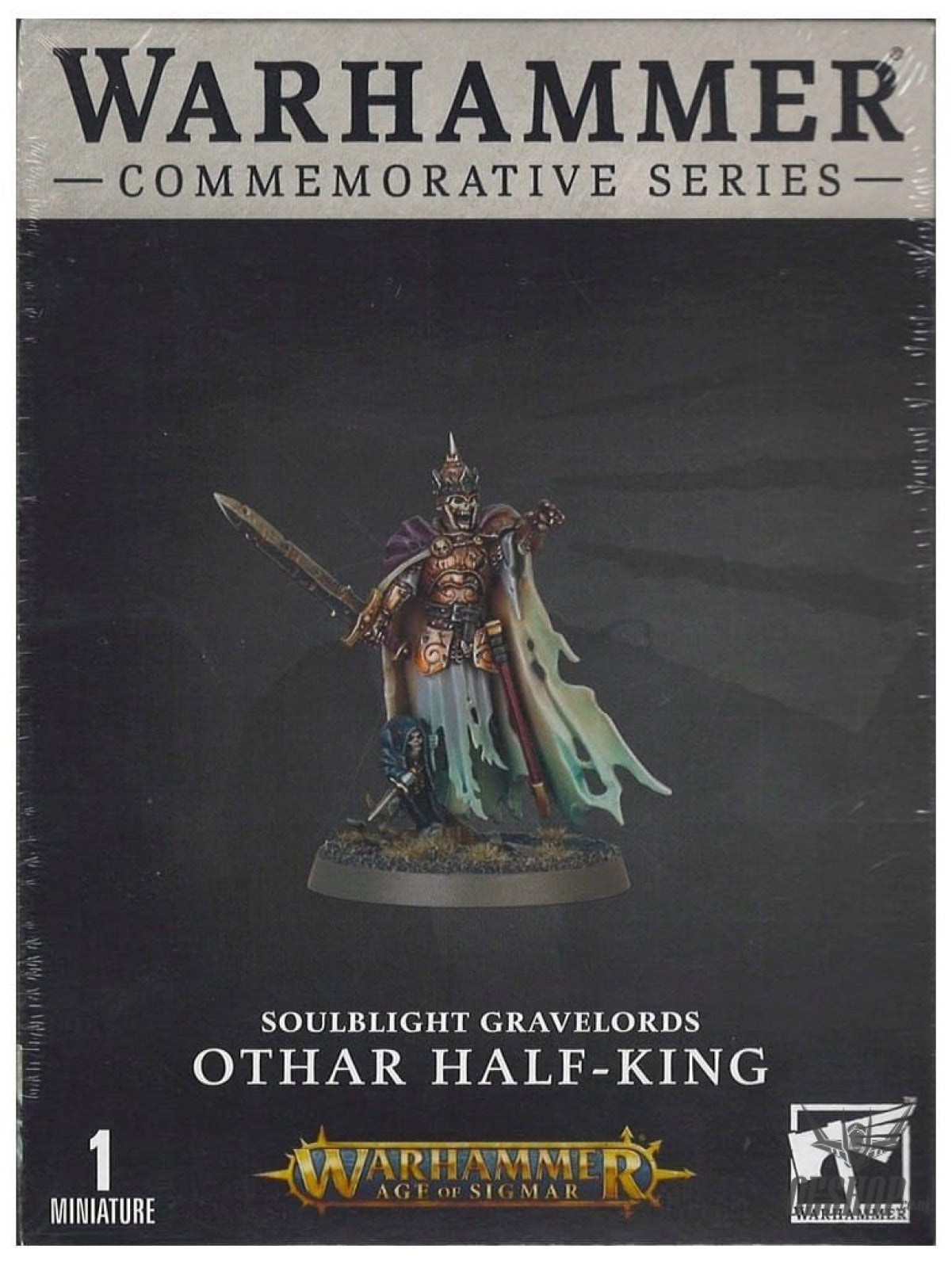Warhammer Age Of Sigmar Soulblight Gravelords: Othar The Half-King 91-18 Tabletop Wargame