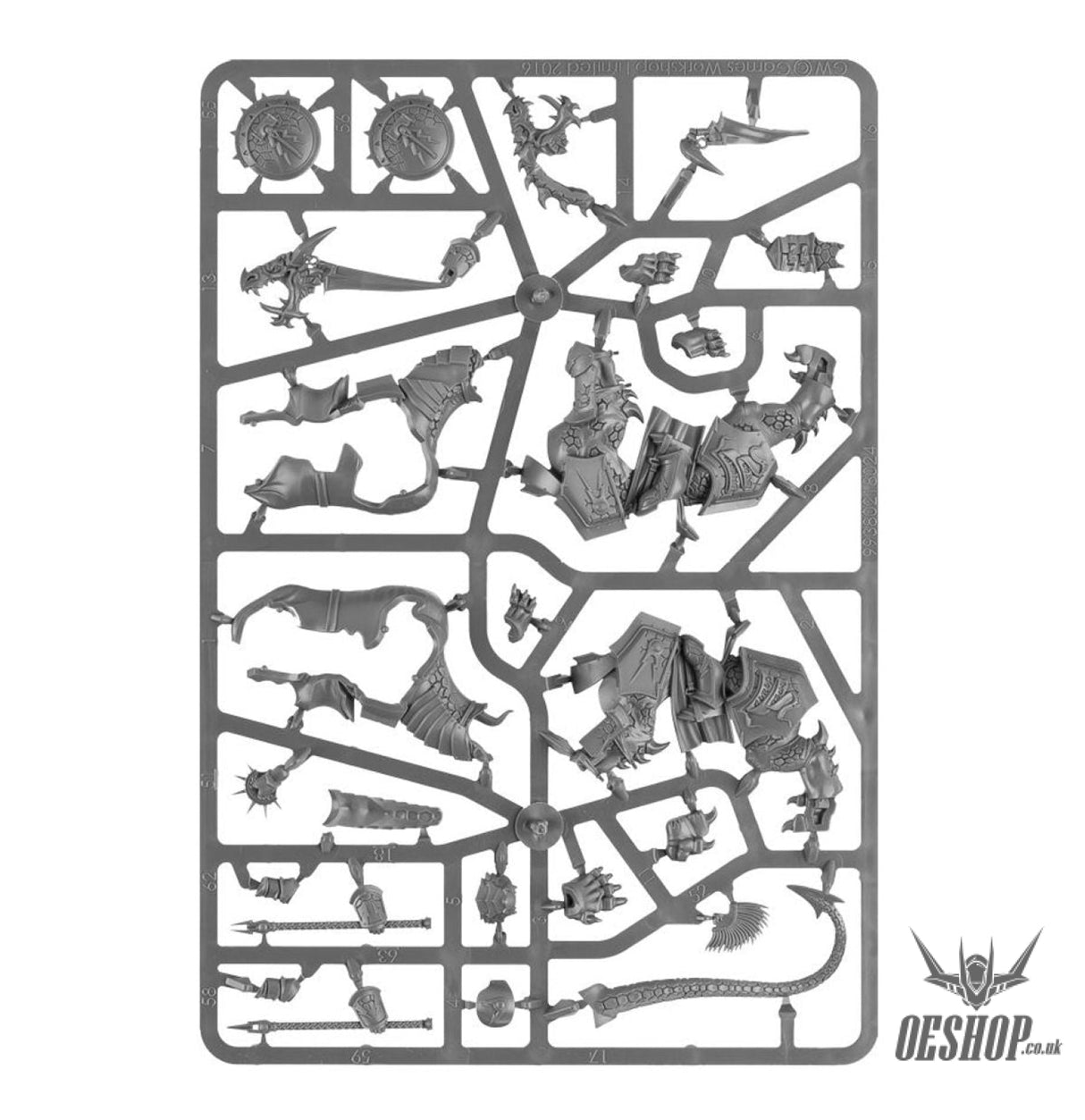 Warhammer Age Of Sigmar Stormcast Eternals: Dracothian Guard 96-24 Tabletop Wargame