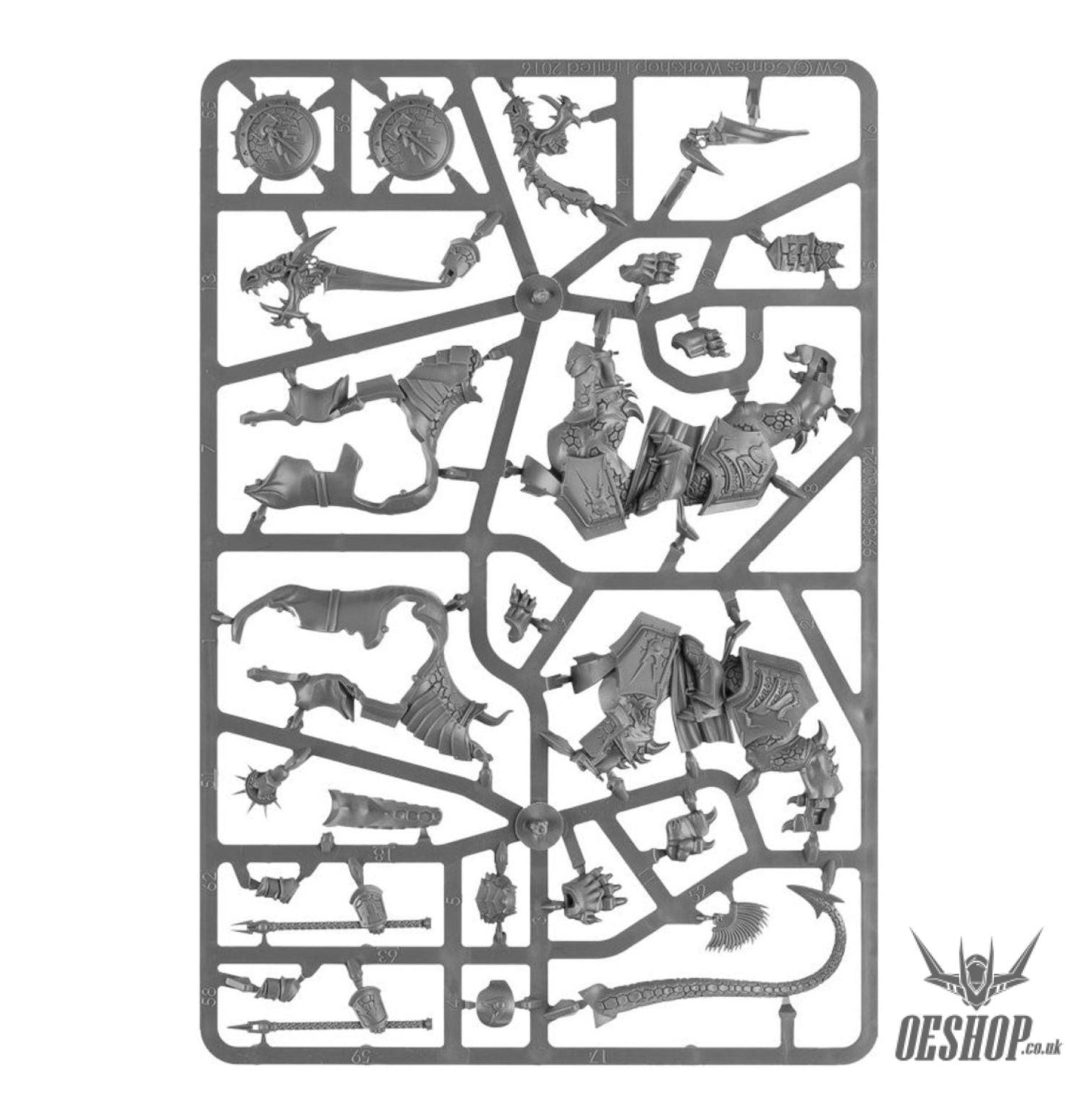 Warhammer Age Of Sigmar Stormcast Eternals: Dracothian Guard 96-24 Tabletop Wargame