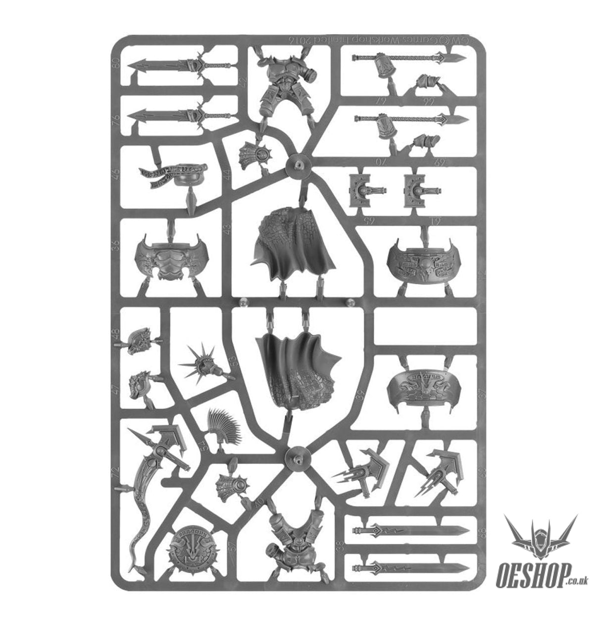 Warhammer Age Of Sigmar Stormcast Eternals: Dracothian Guard 96-24 Tabletop Wargame