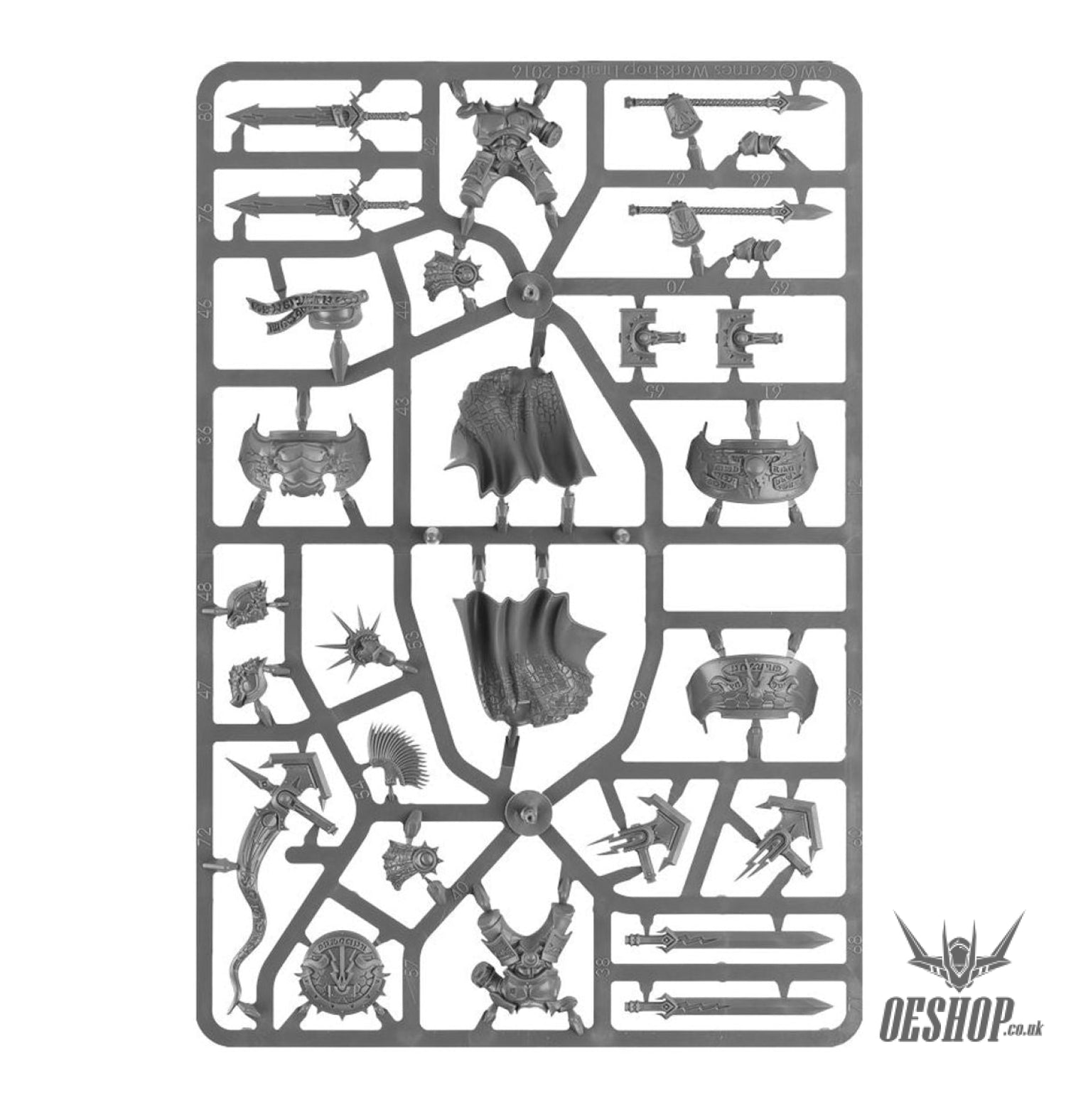 Warhammer Age Of Sigmar Stormcast Eternals: Dracothian Guard 96-24 Tabletop Wargame