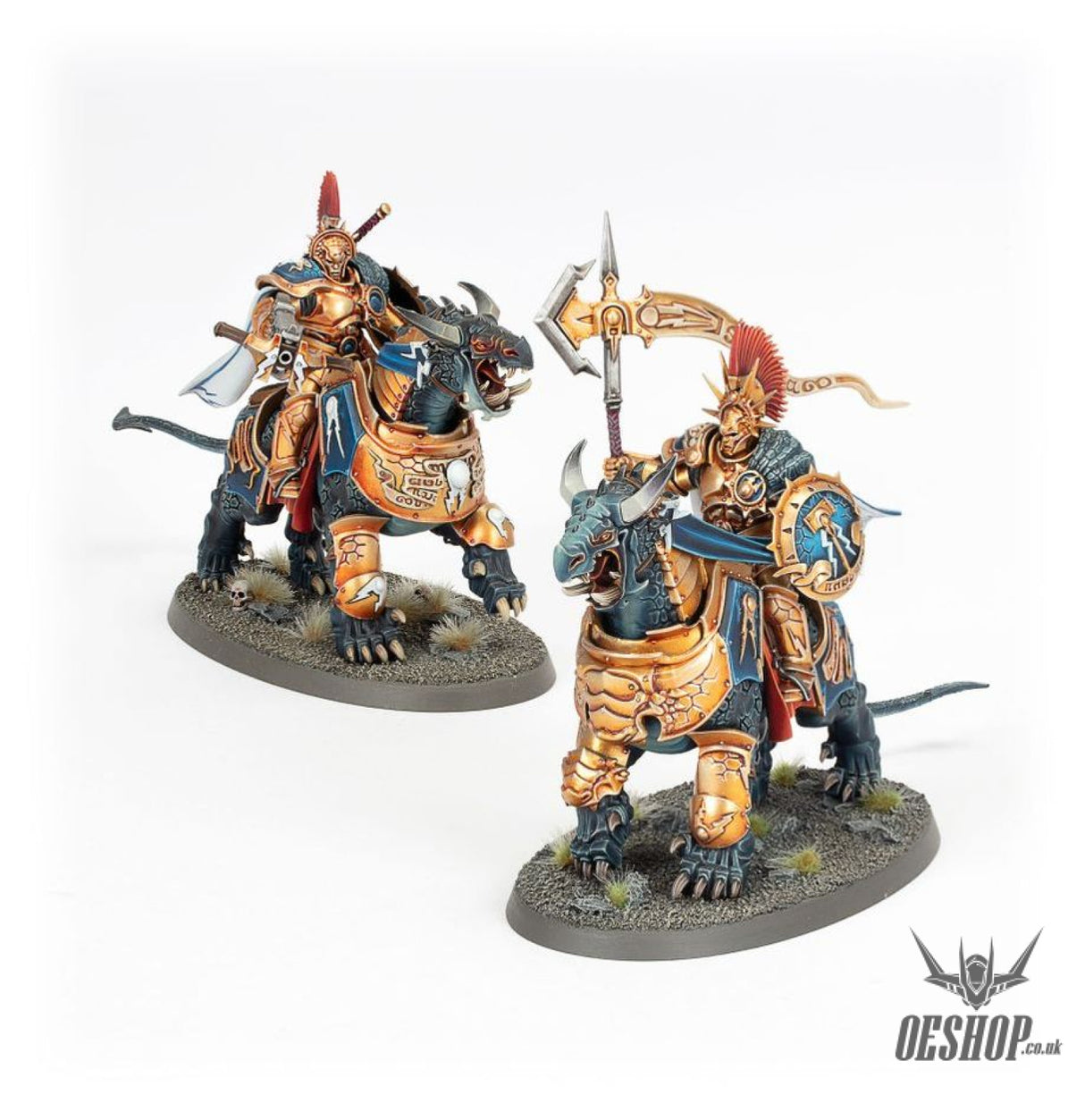 Warhammer Age Of Sigmar Stormcast Eternals: Dracothian Guard 96-24 Tabletop Wargame