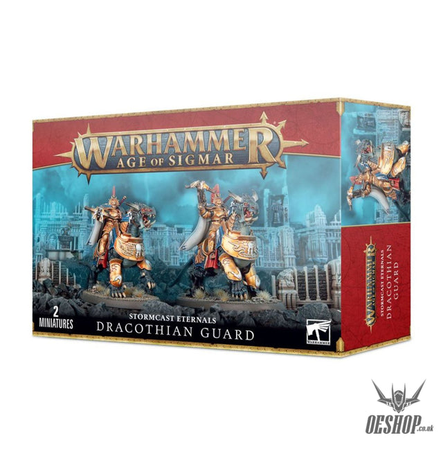 Warhammer Age Of Sigmar Stormcast Eternals: Dracothian Guard 96-24 Tabletop Wargame