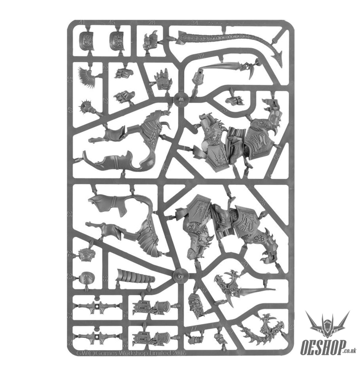 Warhammer Age Of Sigmar Stormcast Eternals: Dracothian Guard 96-24 Tabletop Wargame