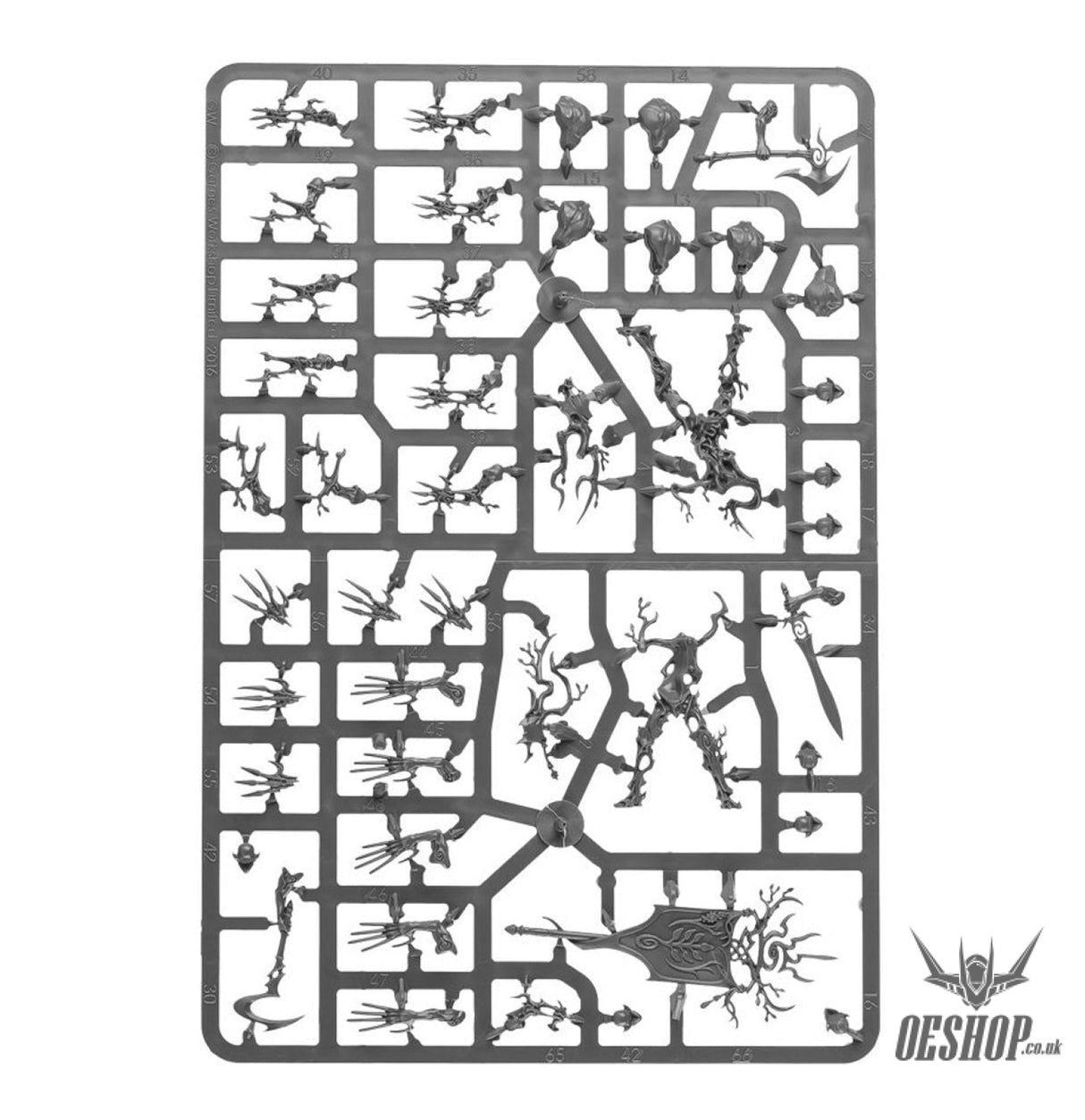 Warhammer Age Of Sigmar Sylvaneth: Tree-Revenants 92-14 Tabletop Wargame