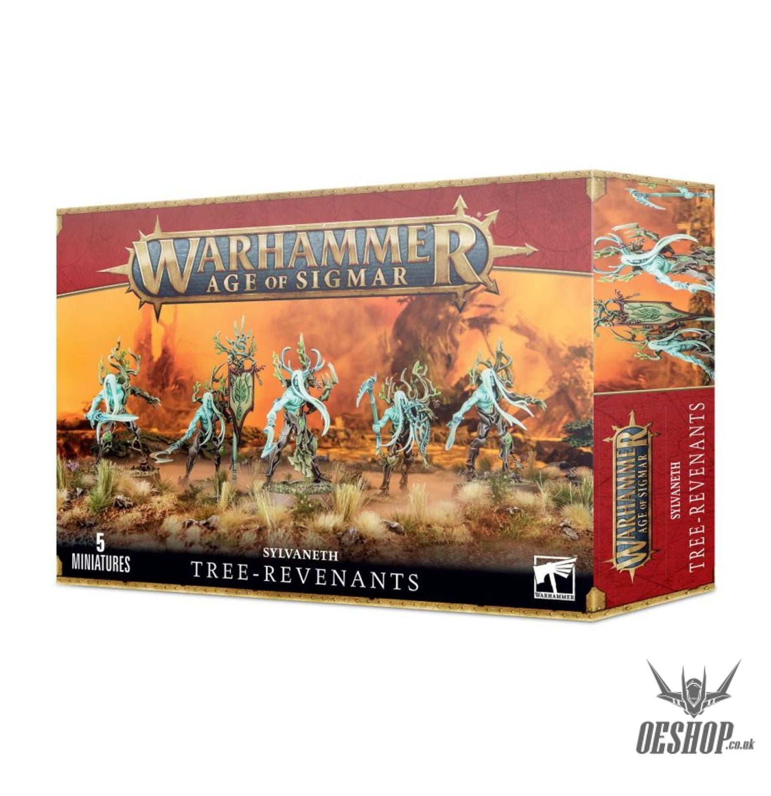 Warhammer Age Of Sigmar Sylvaneth: Tree-Revenants 92-14 Tabletop Wargame
