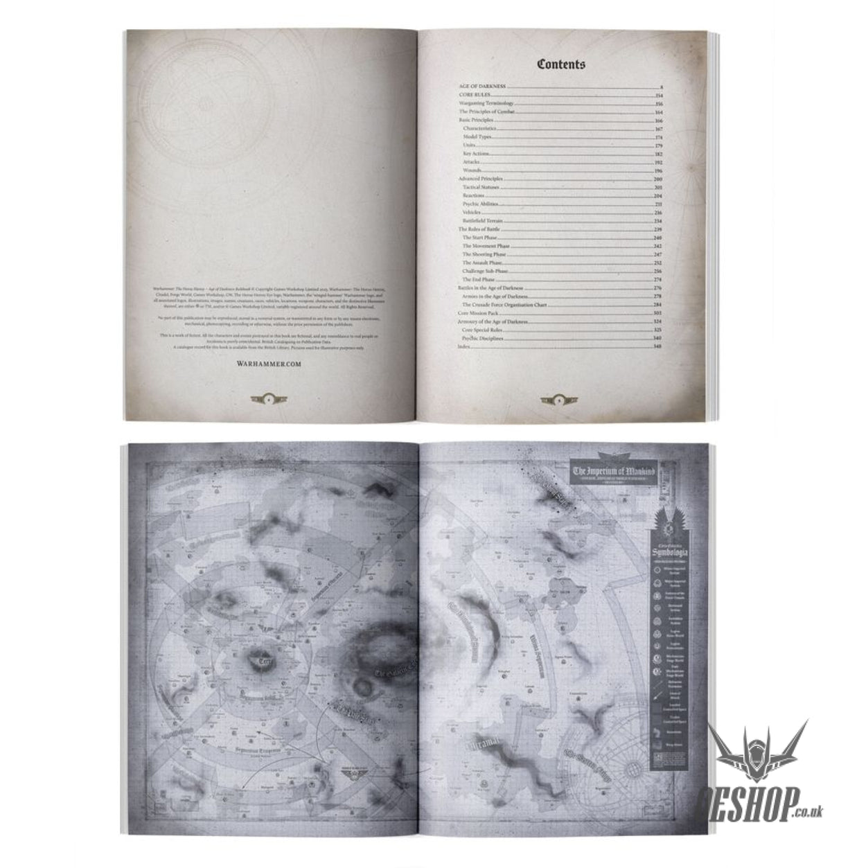 Warhammer The Horus Heresy Codex: Age of Darkness Rulebook (English) 31-03 Tabletop Wargame