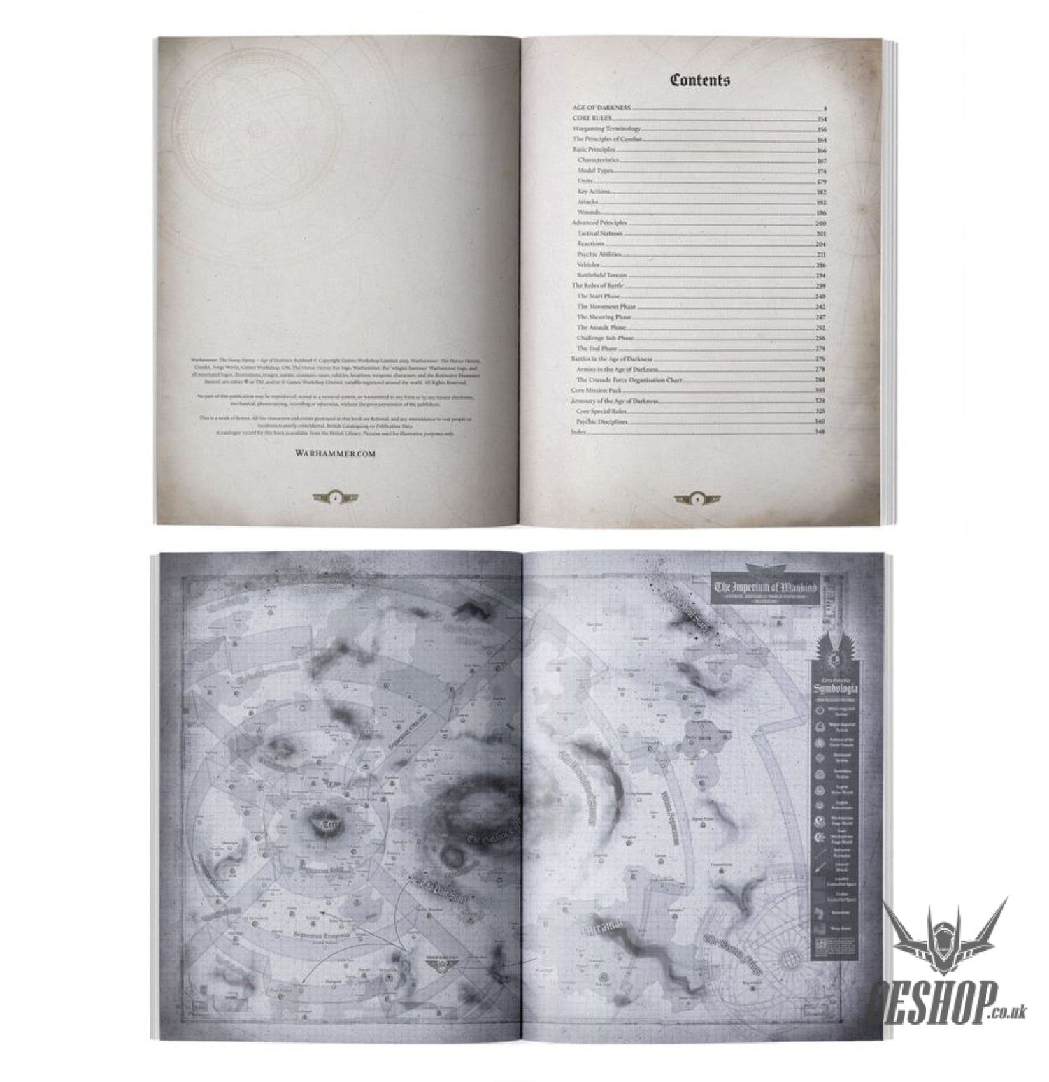 Warhammer The Horus Heresy Codex: Age of Darkness Rulebook (English) 31-03 Tabletop Wargame