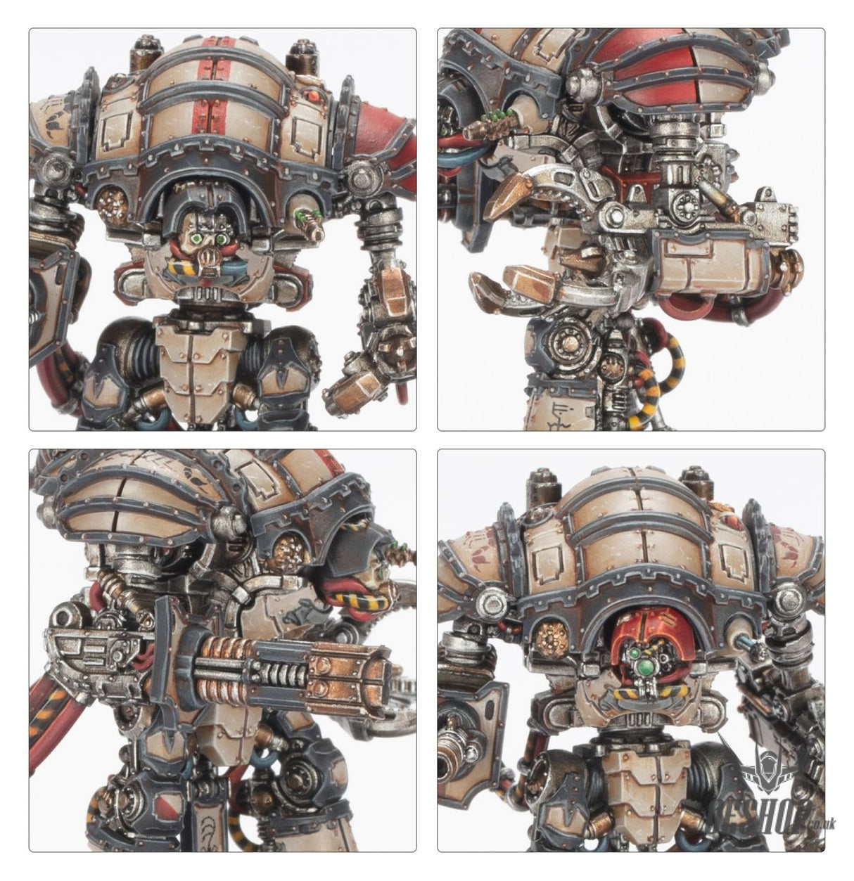 Warhammer The Horus Heresy Legions Imperialis: Mechanicum Questoris Knights Magaera and Styrix 03-88 Tabletop Wargame