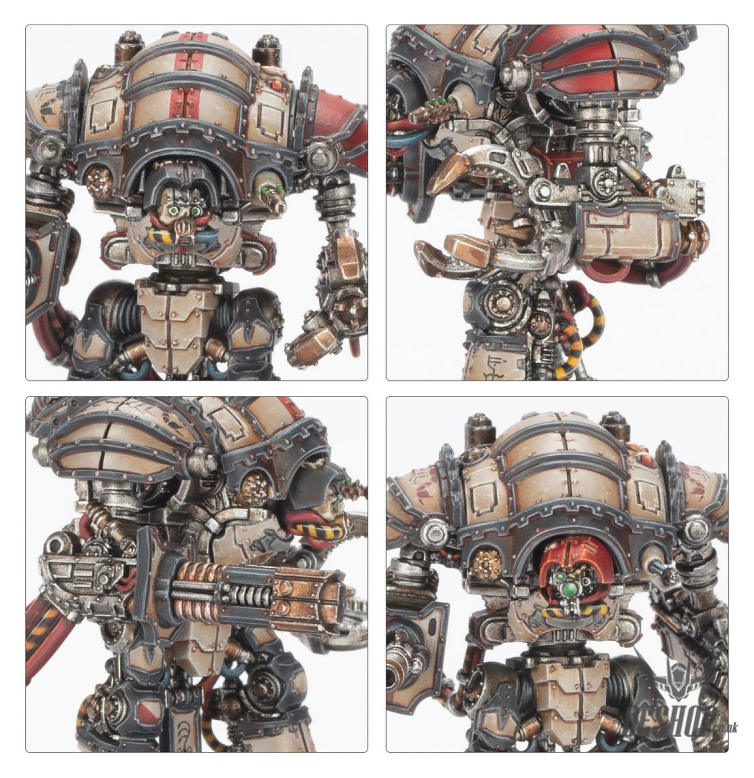 Warhammer The Horus Heresy Legions Imperialis: Mechanicum Questoris Knights Magaera and Styrix 03-88 Tabletop Wargame
