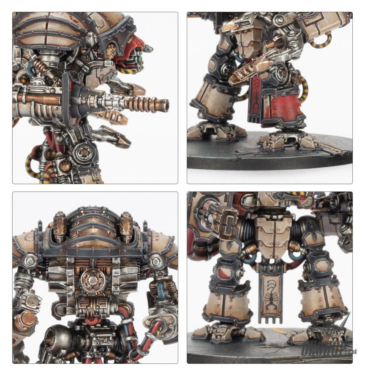 Warhammer The Horus Heresy Legions Imperialis: Mechanicum Questoris Knights Magaera and Styrix 03-88 Tabletop Wargame