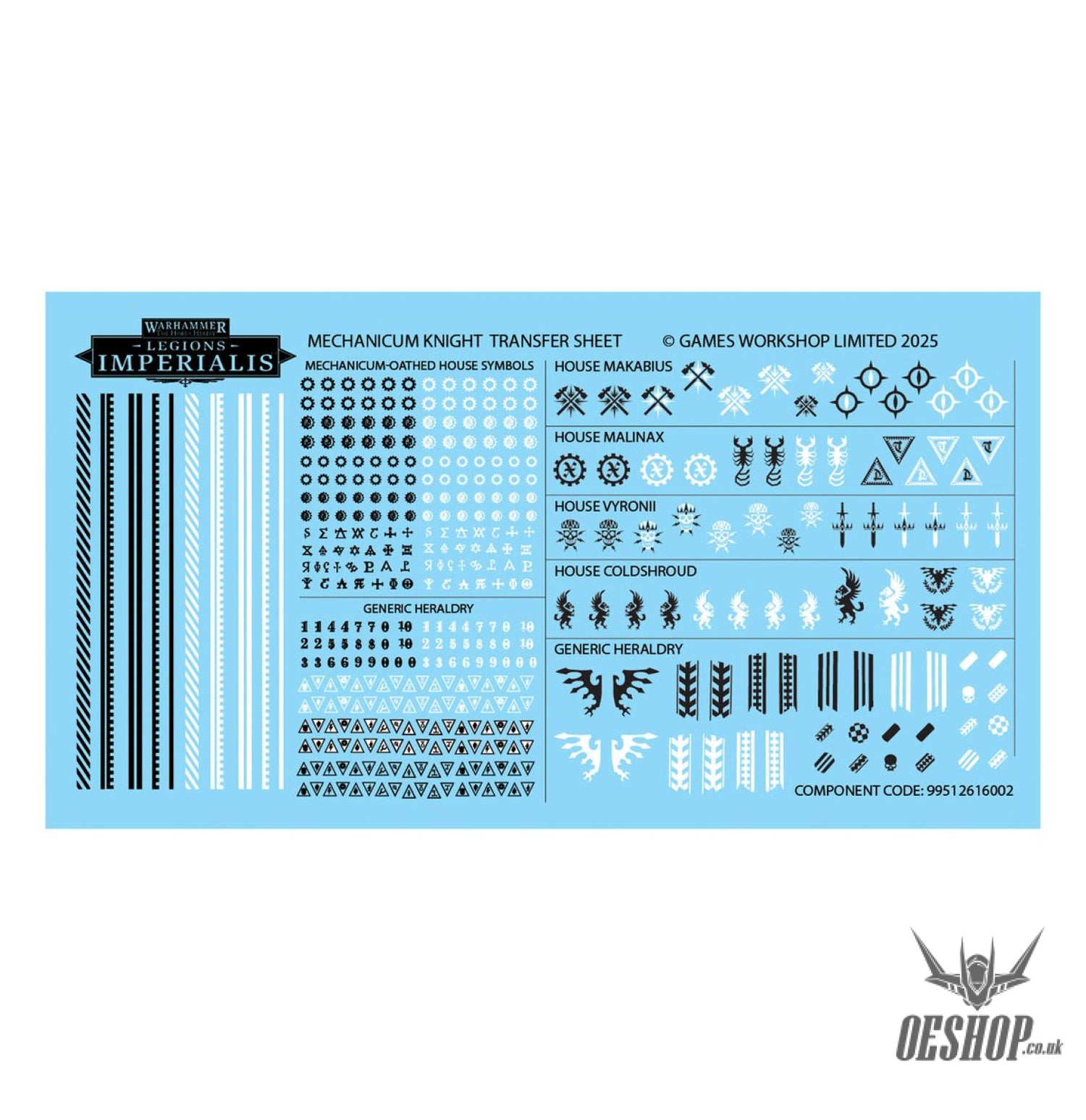 Warhammer The Horus Heresy Legions Imperialis: Mechanicum Questoris Knights Magaera and Styrix 03-88 Tabletop Wargame