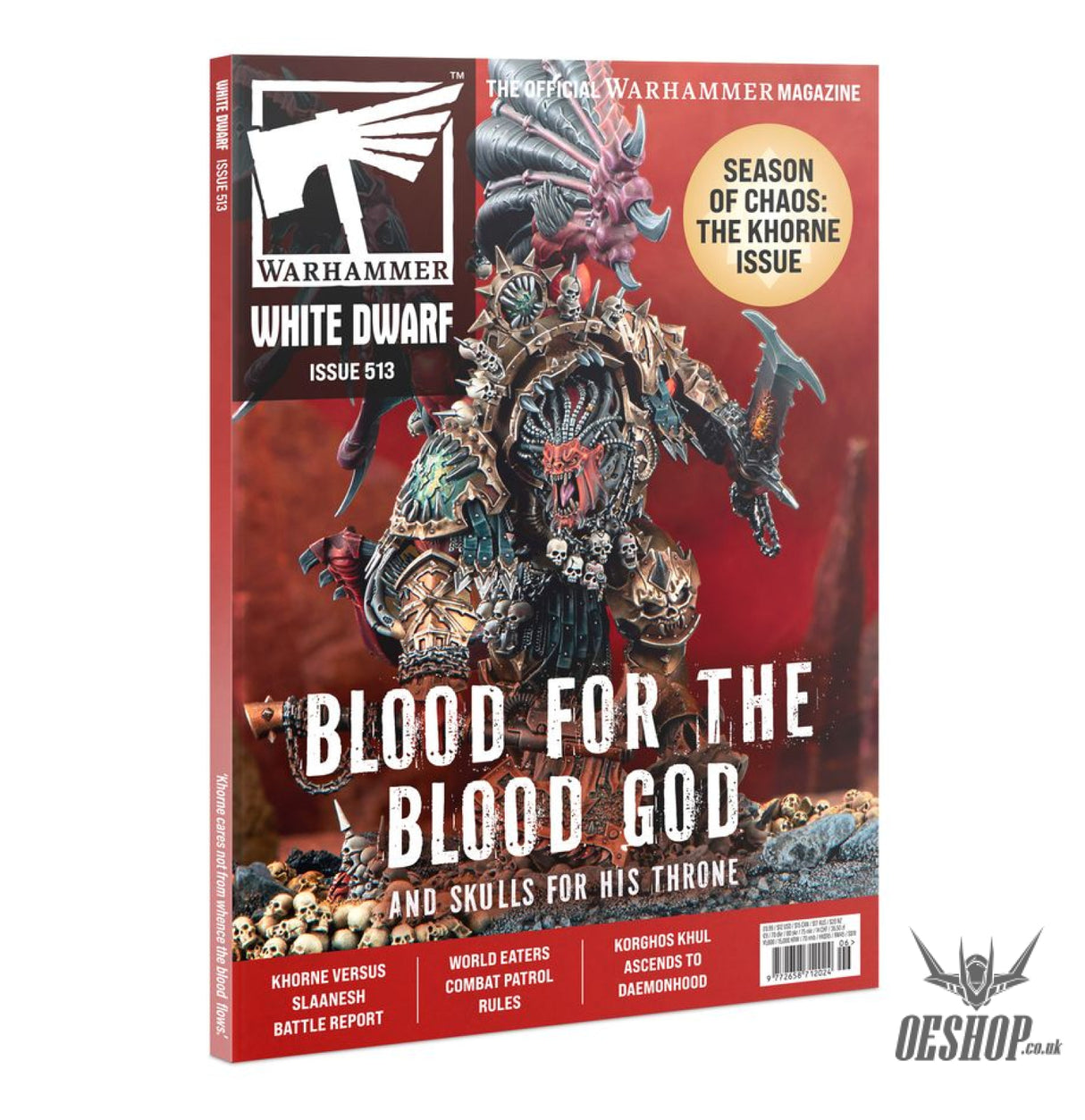 Warhammer White Dwarf Warhammer Magazine Issue 513 (Jun-25) WD06-60 (English) Tabletop Wargame
