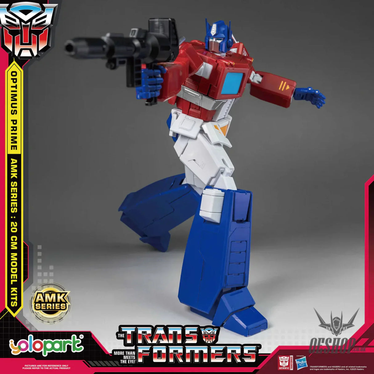 Yolopark Transformers Genration One 20cm Optimus Prime Amk Model Kit Scale Model Kits