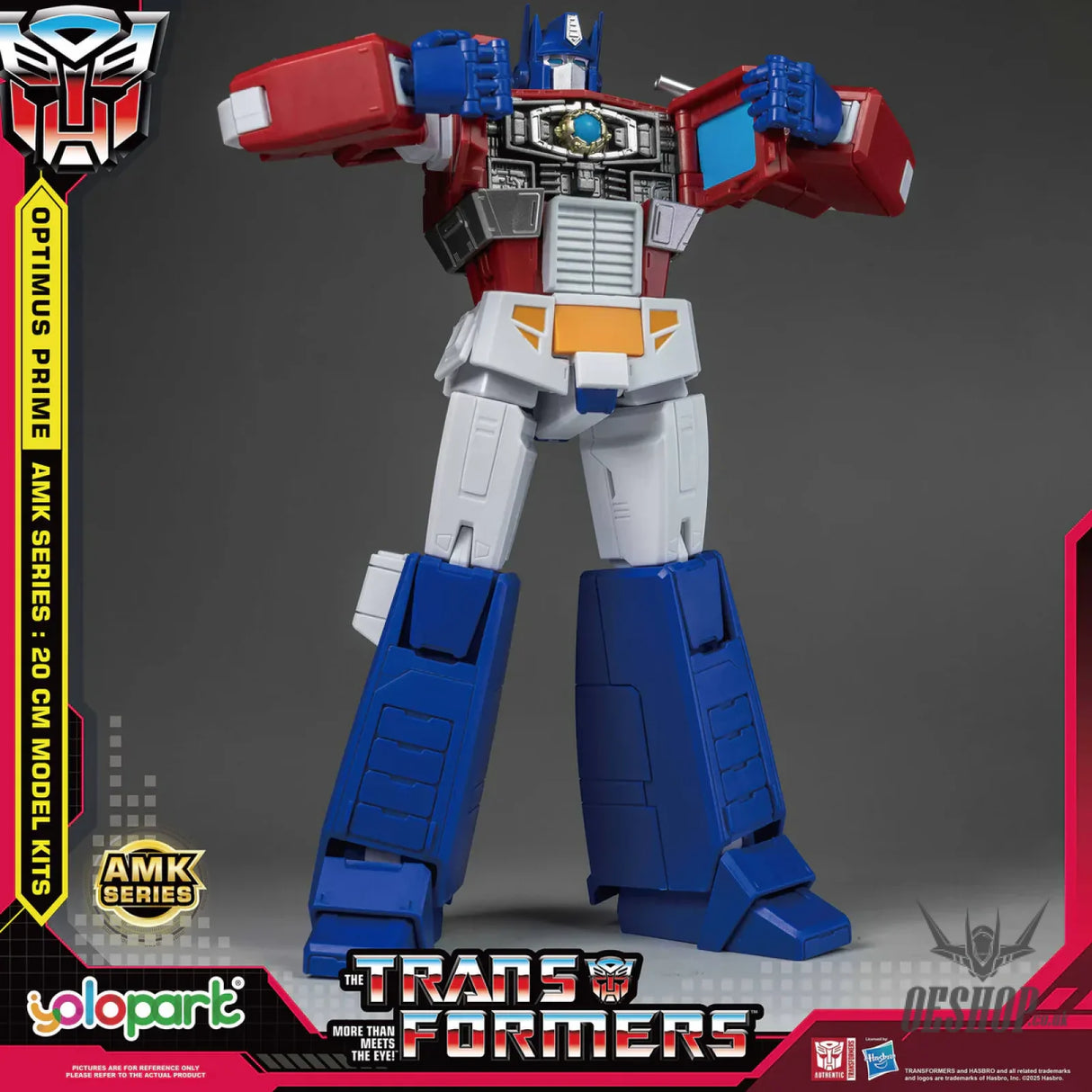 Yolopark Transformers Genration One 20cm Optimus Prime Amk Model Kit Scale Model Kits