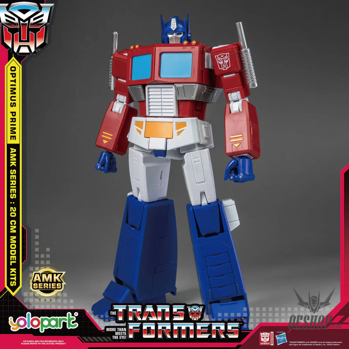 Yolopark Transformers Genration One 20cm Optimus Prime Amk Model Kit Scale Model Kits