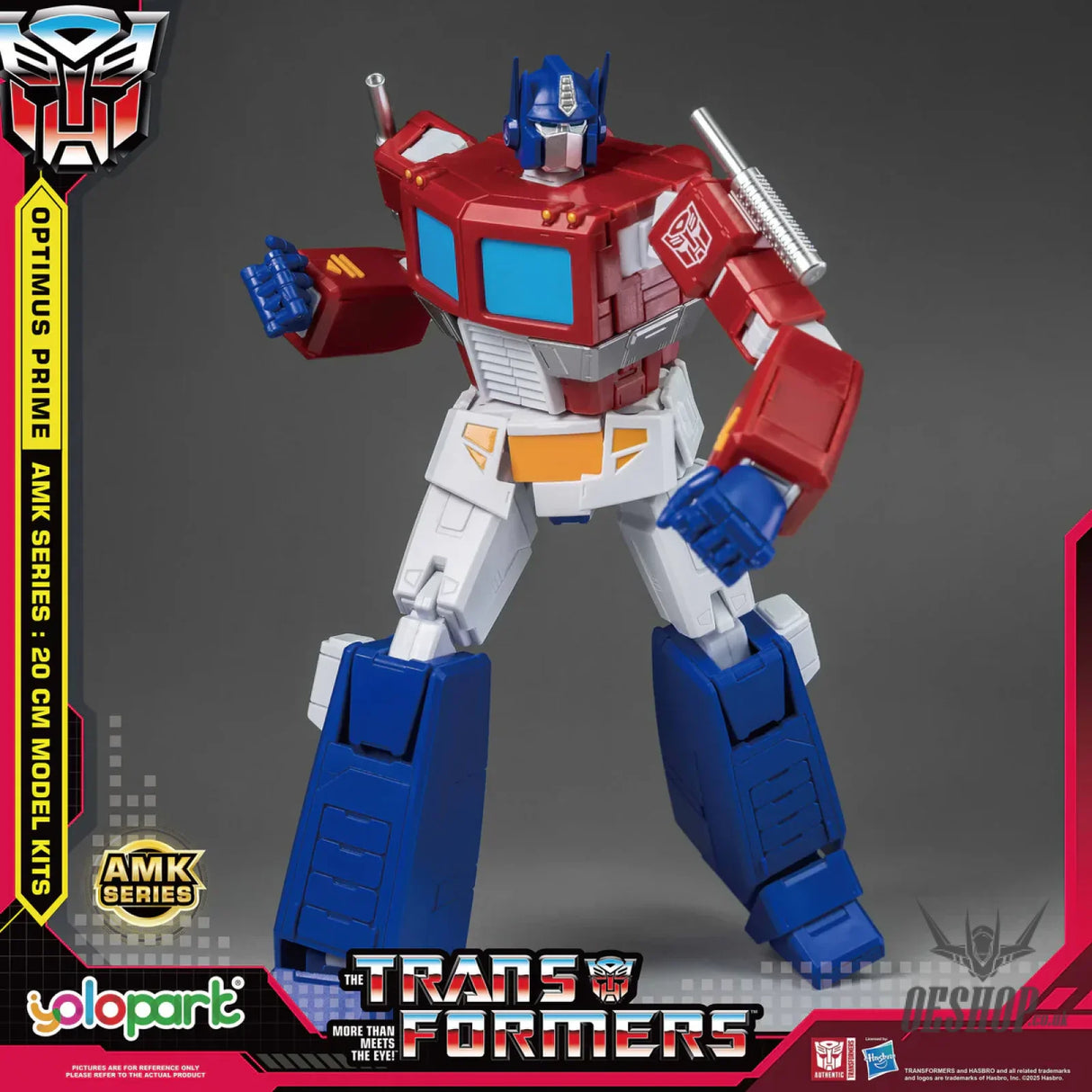 Yolopark Transformers Genration One 20cm Optimus Prime Amk Model Kit Scale Model Kits