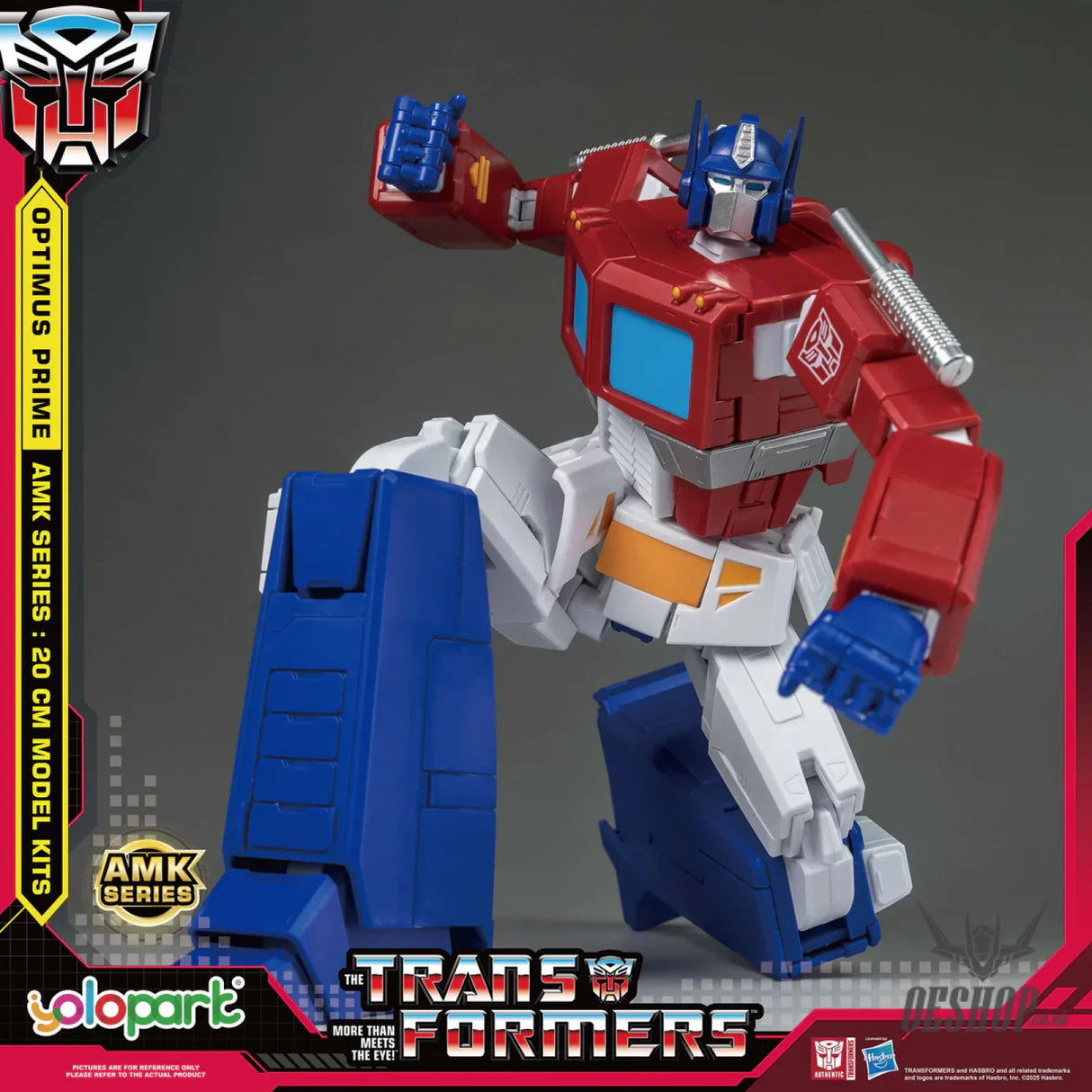 Yolopark Transformers Genration One 20cm Optimus Prime Amk Model Kit Scale Model Kits