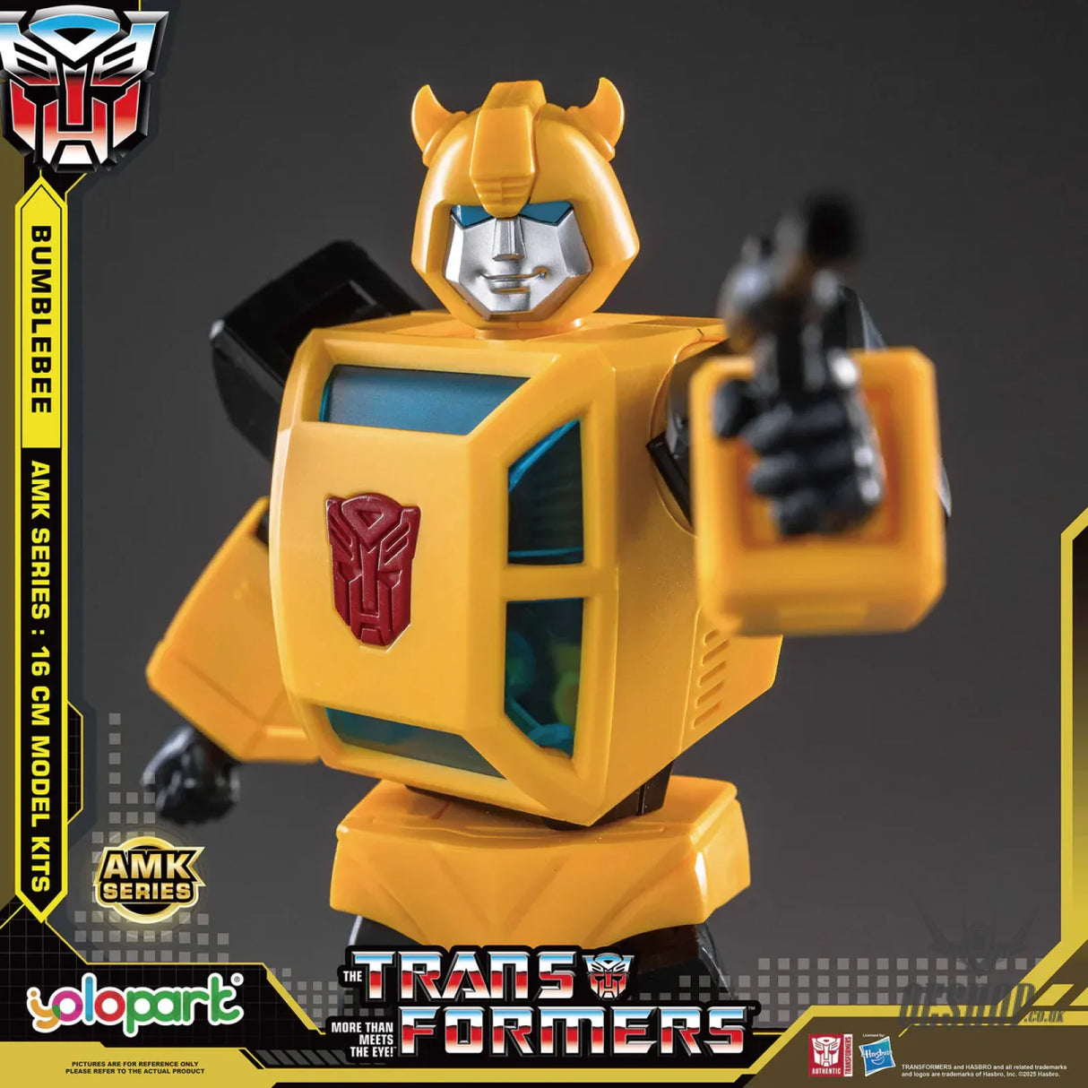 Yolopark Transformers Genration One Amk 16cm Bumblebee Model Kit Scale Model Kits