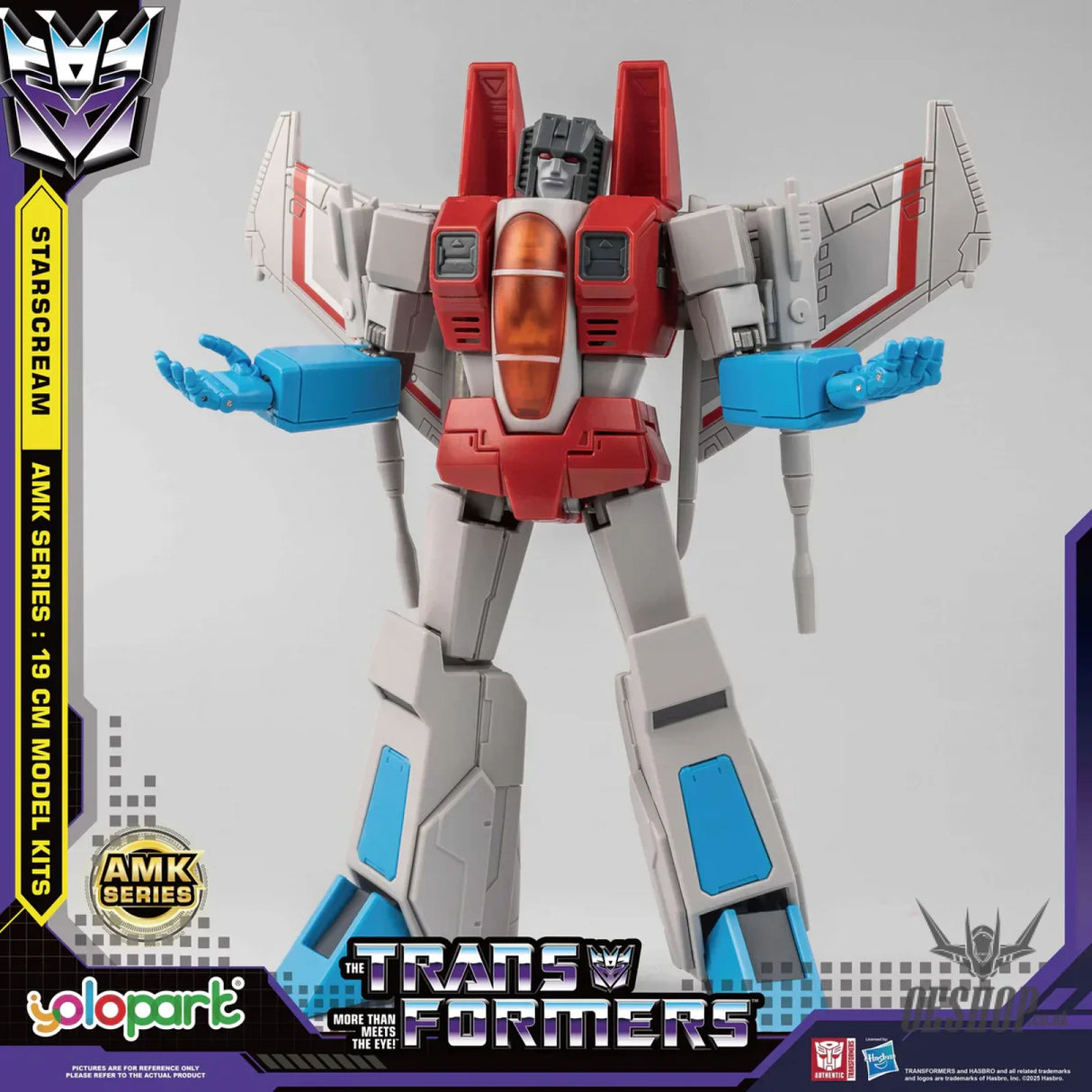 Yolopark Transformers Genration One Amk 19cm Starscream Model Kit Scale Model Kits