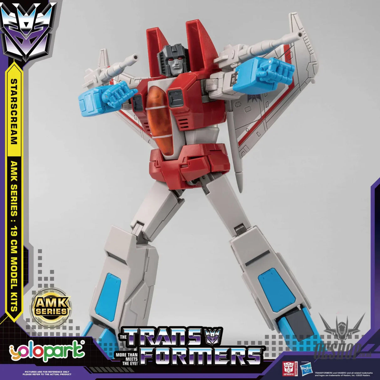 Yolopark Transformers Genration One Amk 19cm Starscream Model Kit Scale Model Kits