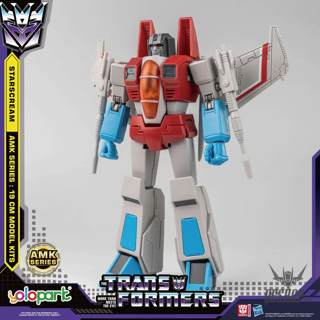 Yolopark Transformers Genration One Amk 19cm Starscream Model Kit Scale Model Kits