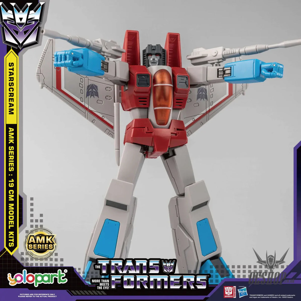 Yolopark Transformers Genration One Amk 19cm Starscream Model Kit Scale Model Kits