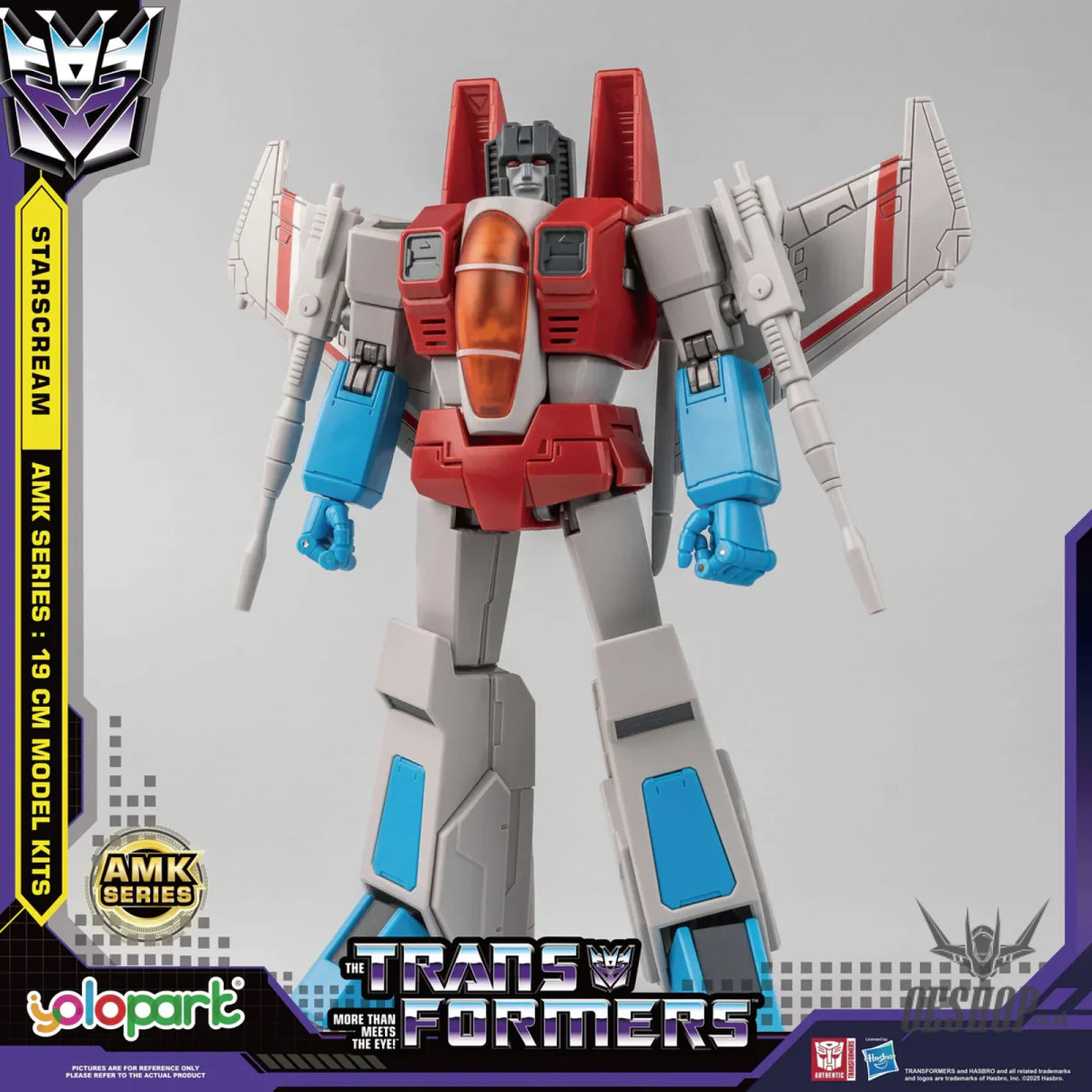 Yolopark Transformers Genration One Amk 19cm Starscream Model Kit Scale Model Kits