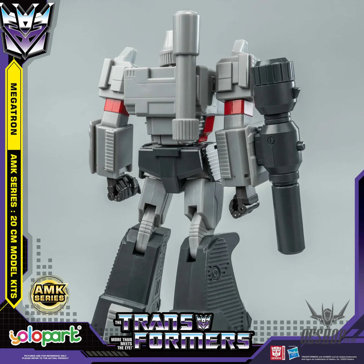 Yolopark Transformers Genration One Amk 20cm Megatron Model Kit Scale Model Kits