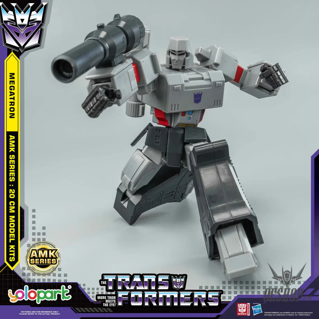 Yolopark Transformers Genration One Amk 20cm Megatron Model Kit Scale Model Kits