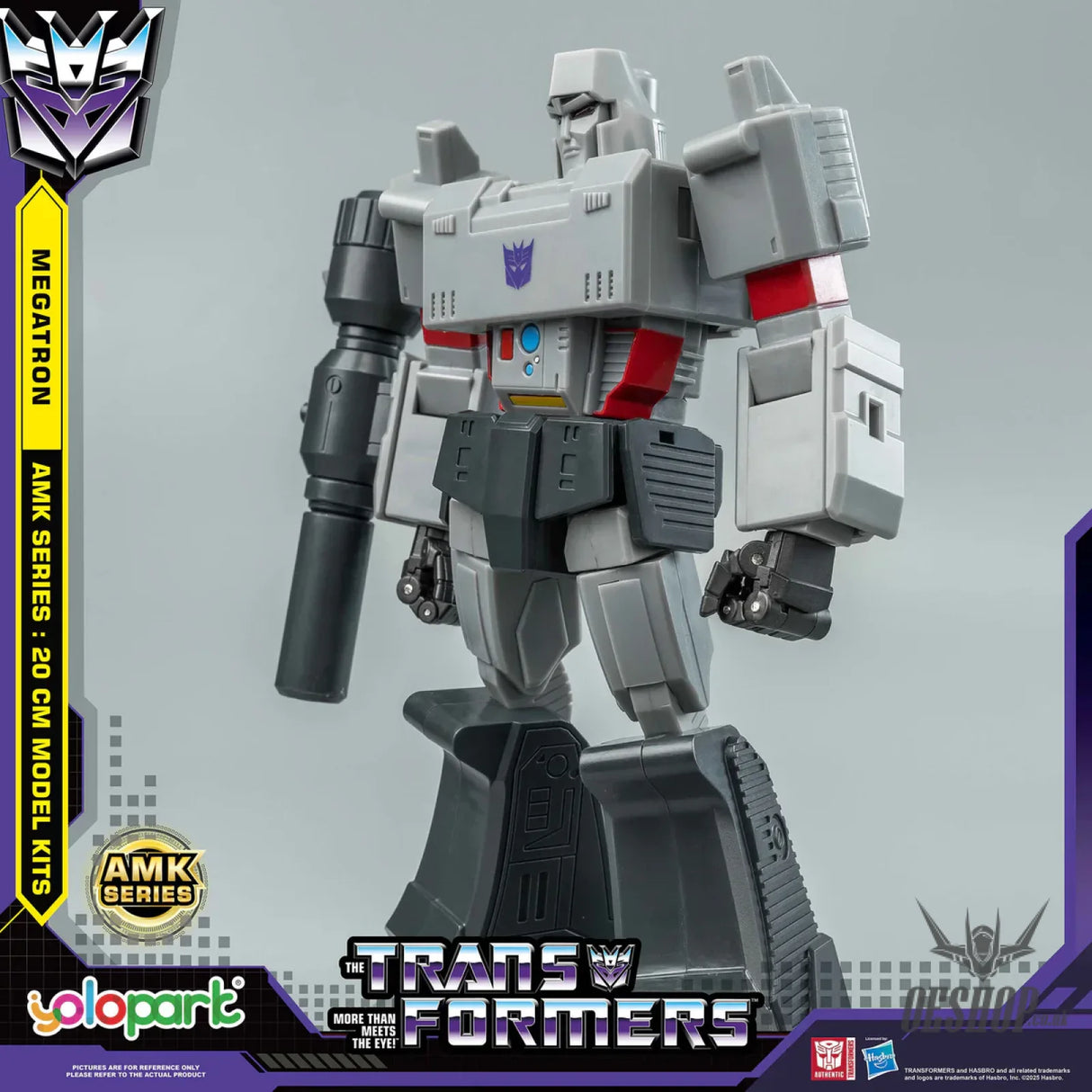 Yolopark Transformers Genration One Amk 20cm Megatron Model Kit Scale Model Kits