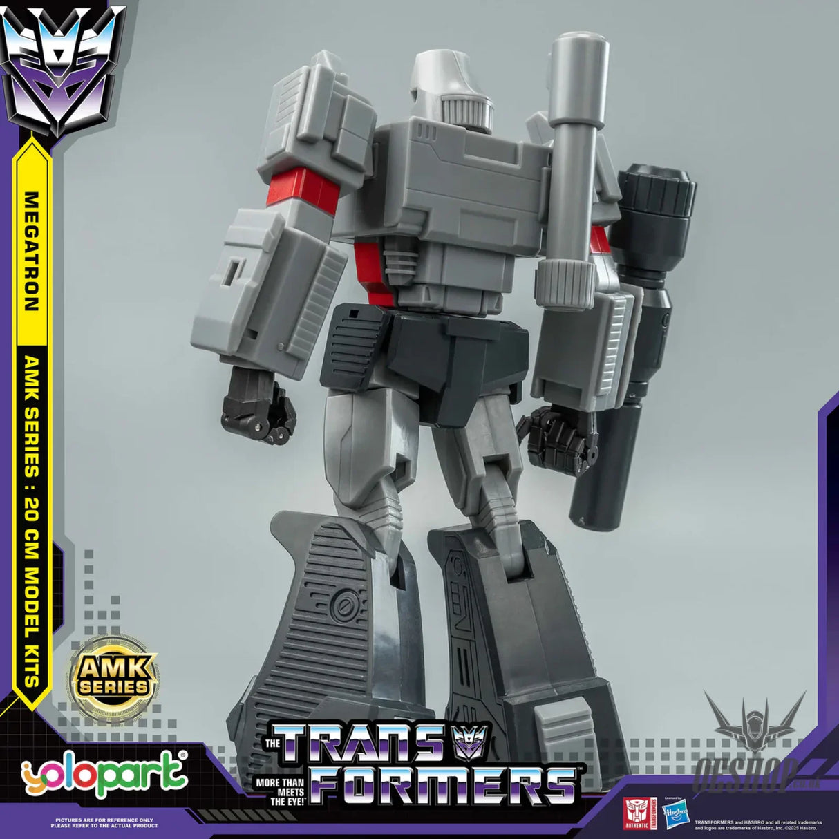 Yolopark Transformers Genration One Amk 20cm Megatron Model Kit Scale Model Kits