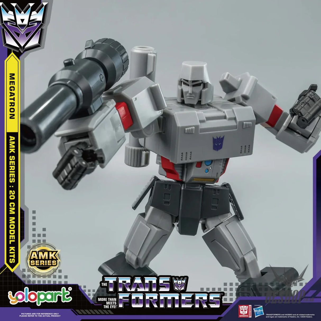 Yolopark Transformers Genration One Amk 20cm Megatron Model Kit Scale Model Kits
