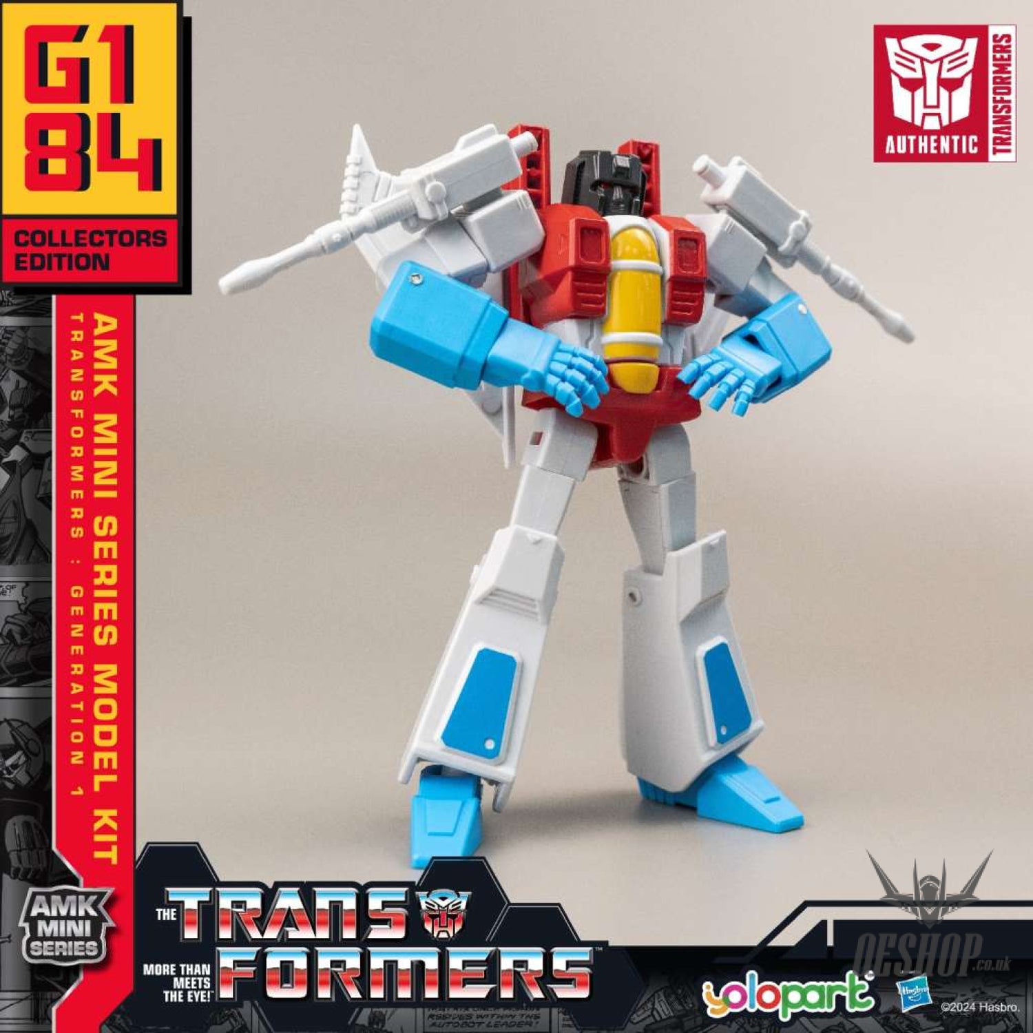 Yolopark Transformers Genration One Starscream Amk Mini Model Kit Scale Model Kits