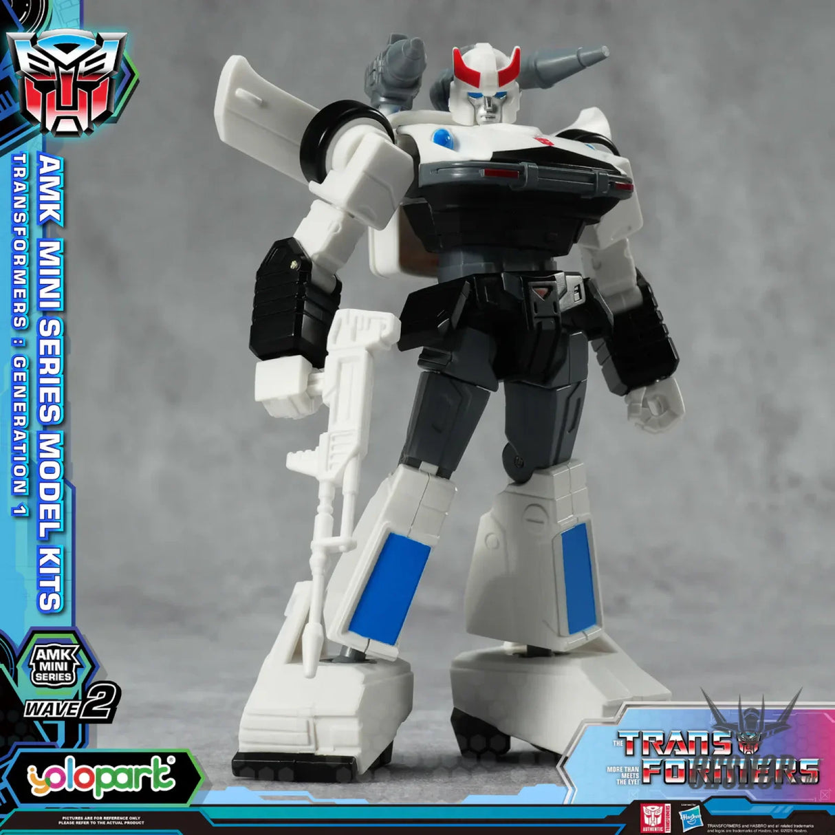 Yolopark Transformers Genration one Wave 2 Prowl Amk Mini Model Kit Scale Model Kits