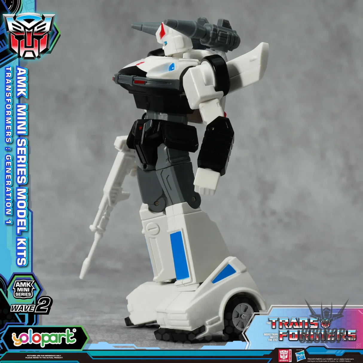 Yolopark Transformers Genration one Wave 2 Prowl Amk Mini Model Kit Scale Model Kits